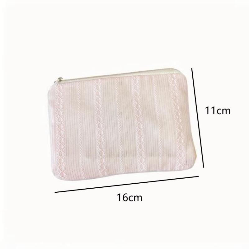 Kawaii Mini Travel Cosmetic Bag Lipstick Earphone Data Cable Storage Bag Purse Women Portable Makeup Handbags Wallet Pouch Bags