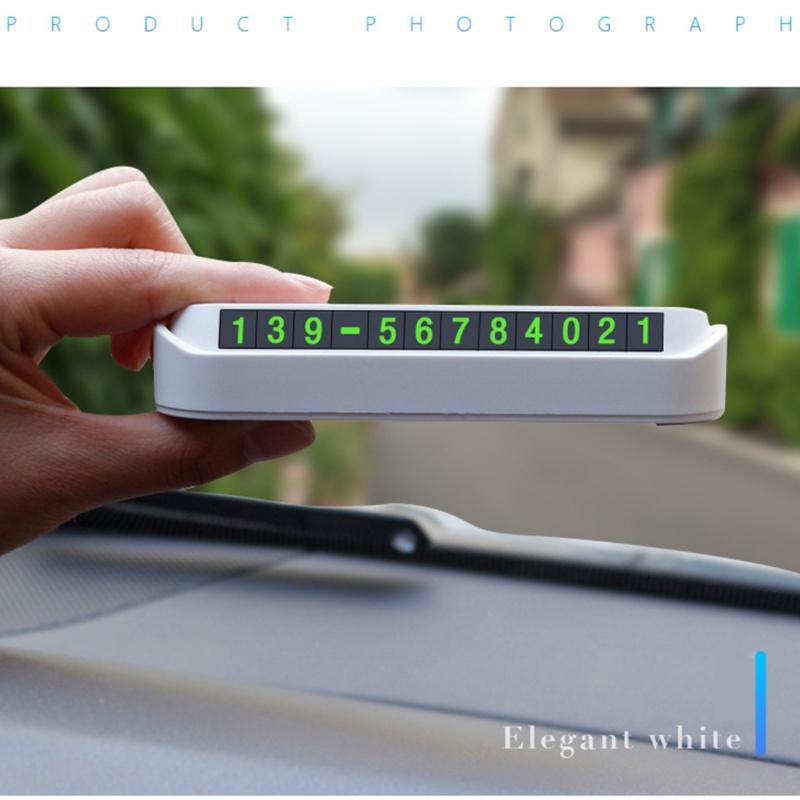 Карта временной парковки автомобиля, номер телефона, номер телефона, номер телефона, остановка парковки, автомобильные аксессуары, Стайлинг автомобиля