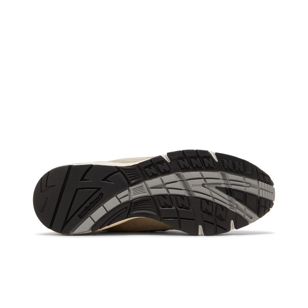 New Balance Womens 991 Made in England 'Grey' (women's sizes) Cobblestone / Covert Green / Black Running Shoes W991JJA