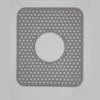 Силиконовый полый дренажный теплоизоляционный коврик Квадратный коврик для раковины для дна кухонной раковины Защита от царапин Защита от падений