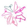 20 Pcs Doll Hangers Plastic Clothes Holder for Barbie Doll Accessories Kid Toy