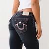 Джинсы True Religion женские европейские и американские трансграничные ретро уличные повседневные облегающие с вышивкой подкову низкая посадка