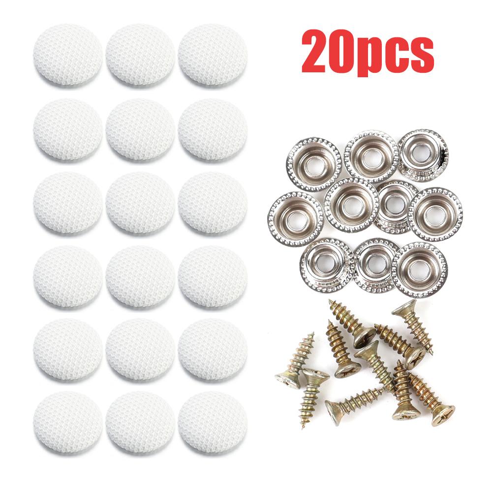 Car Interior Ceiling Buckles Fixing Clip Roof Cloth Screw Caps Rivet Fixer Cap Retainer Auto Fastener Buckle Repair Button Parts