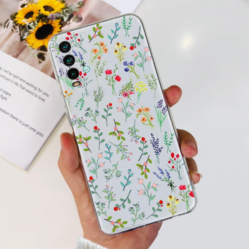 Чехол для Xiaomi Redmi 9T Модный Расписной Мягкий Силикон ТПУ Задняя Крышка Для Redmi 9T Redmi9T Чехлы для Телефона