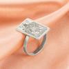 Dreamtimes Tarot Cards Rings for Women Men Stainless Steel Esotericism Divination Magic Ring Band Major Arcana Amulet Jewelry