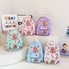 Themed Lovely Capybara Backpack For Toddlers Stylish And Functional School Travel Bag