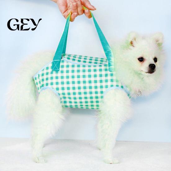 Foldable Pet Travel Bag Crossbody Carrier, Dog Carrier Sling with Four Leg Holes, Breathable Durable Canvas Cat Adjustable Strap for Small Dogs