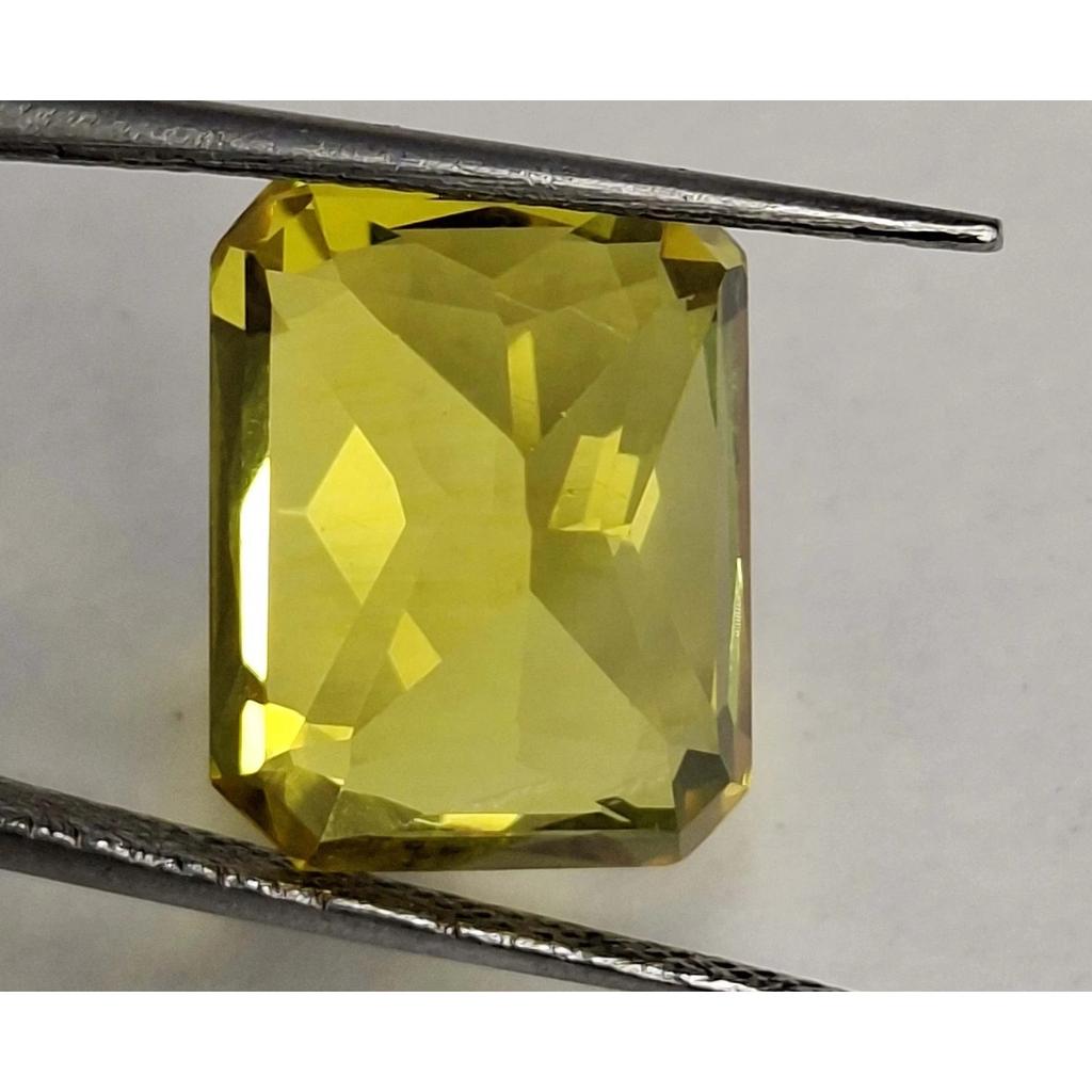 Certified Natural Yellow Sapphire Emerald Cut 14-16 Ct Stunning Loose Gemstone