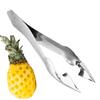 Pineapple Eye Corer Fruit Vegetable Knives Stem Remover Clip Strawberry Huller Peeler Stainless Steel Tweezers Kitchen Gadgets