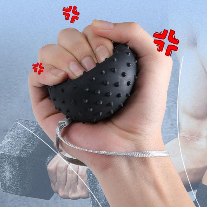 Round Finger Hand Grip Massage Ball Adjustable Hand Grip Training Grip Hand Finger Carpal Expander Exercise Massage Ball