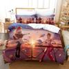 New Carole & Tuesday Bedding Set Single Twin Full Queen King Size Bed Set Adult Kid Bedroom Duvet Cover Sets Anime Bed Sheet Set