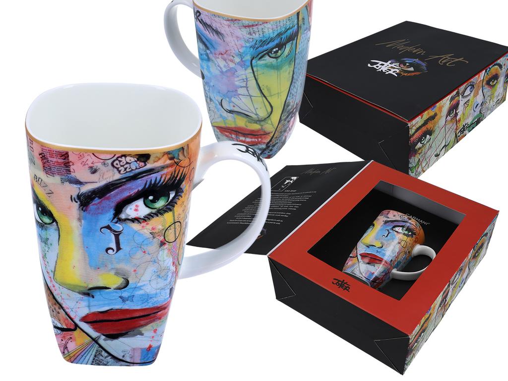 Kubek Porcelanowy Loui Jover Kobieta Do Kawy Herbaty Na Prezent 3