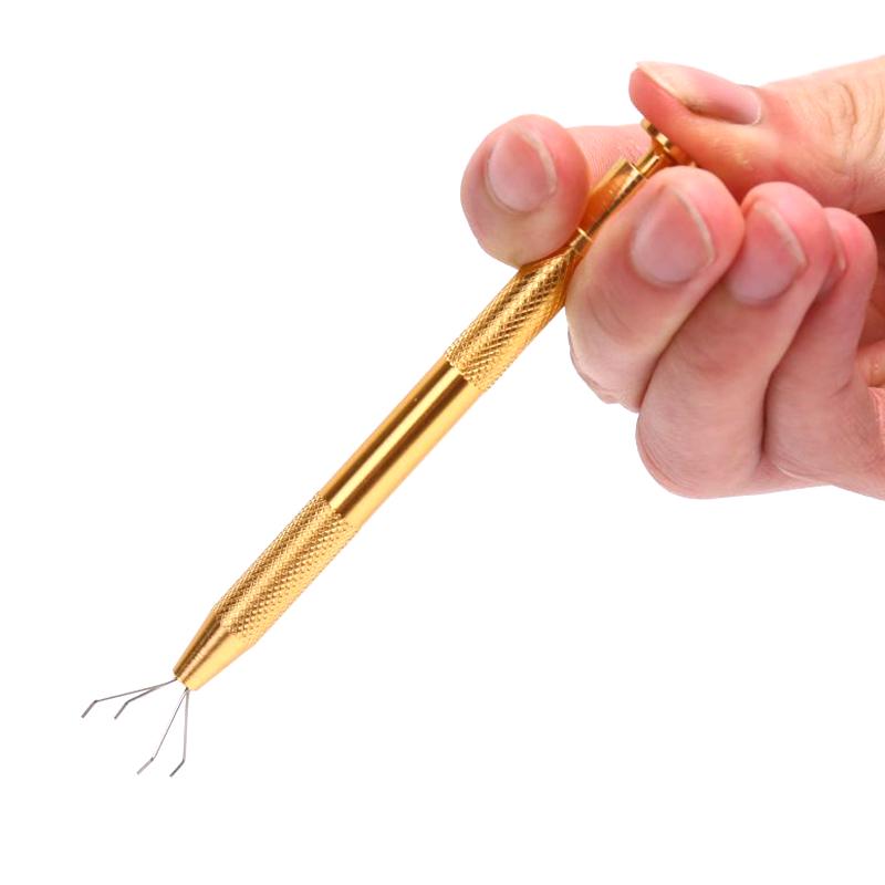 Пинцет из нержавеющей стали для золотых ювелирных изделий, инструменты для захвата, держатель для драгоценных камней, инструмент для захвата