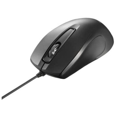BSMBU110BK USB BlueLED оптическая мышь 3 кнопки (черный)