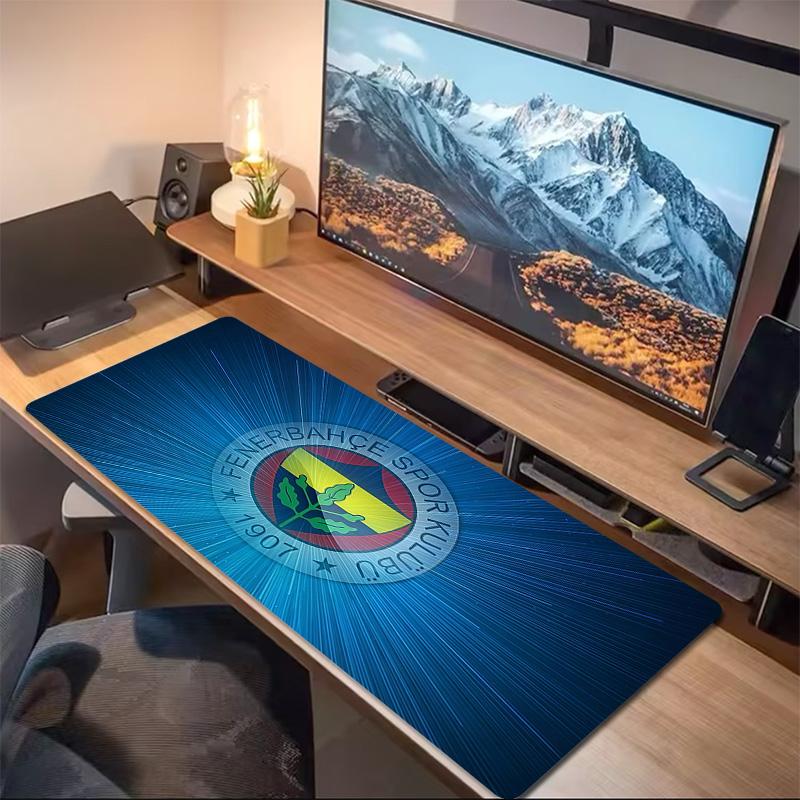 Fenerbahce3 Print Cushion Non-slip Laptop Tablet Big Mousepad XXL Mat Mini PC Playmat With Lock edge