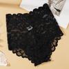 Women's Sexy Lace Panties High Waist Transparent Underwear Briefs for Women Breathable Girls Underwear Female Underpants Solid Color Lingerie