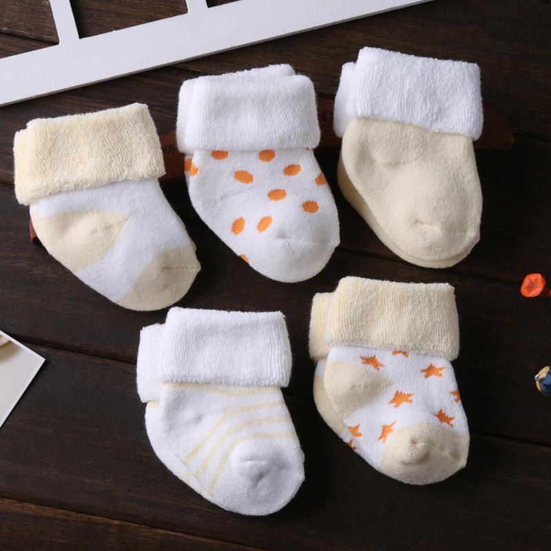 Newborn Boy Girl Socks Kiddiezoom Baby Accessories Cotton Unisex