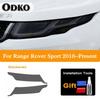 Pair Car Headlights Tint Black Protective Film Transparent TPU Stickers Cover For Range Rover Sport L494 2014- Accessories