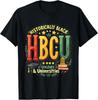 Исторически черные колледжи HBCU Одежда Университеты унисекс футболка