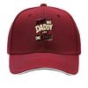 Bold Dad Quote Grunge Typography Sandwich Baseball Cap Sun Cap Outdoor Workouts Hat