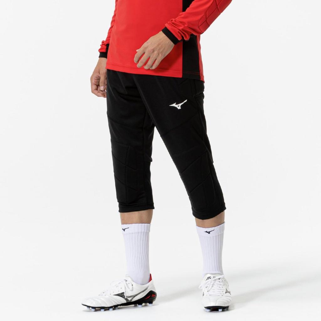 Mizuno Soccer Goalkeeper Training Pants, Easy to Move in, Black, P2MBC076