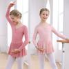Children's Ballet Dance Clothes, Children's Practice Clothes, Women's One-piece Skirts, Long-sleeved Dance Clothes, Suspenders, One-piece Clothes