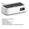 Ultrasonic Cleaning Machine 49000Hz Wave Deep Clean 640ml Stainless Steel Sink 4 Modes Glasses Jewelry Multifunctional Cleaner