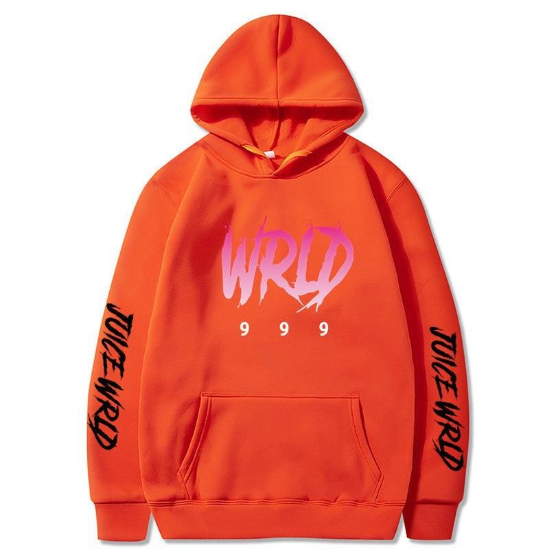 Новый горячий свитер singer juice wrld принт уличный популярный мужской и женский осенне-зимний худи