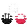 Acrylic Cupcake Stands Stable Round Anime Figure Doll Platter Display Stand for Wedding Birthday Par