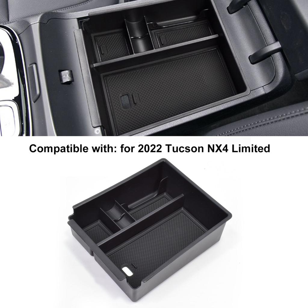2024 Car Center Console Organizer Box Car Center Armrest Storage Box Organizer Decor Accessories For Hyundai Tucson NX4 Limited