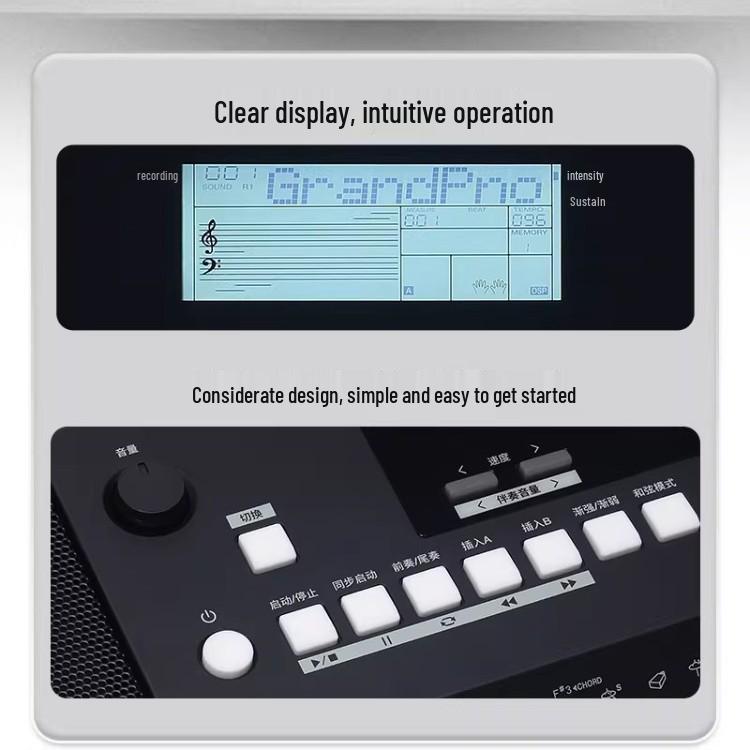 Электронное пианино Korg MK302 с 61 клавишей и чувствительностью к силе нажатия для начинающих и профессионалов