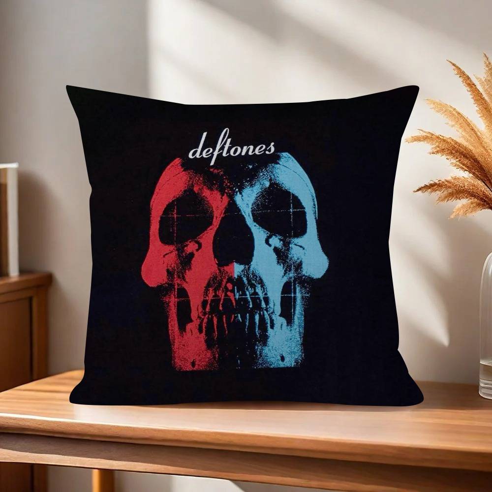 Band album DDeftones COOL  Personalized Pillow Cover Kids Bedroom Wild Party Decor Pillowcase kid Birthday shower Gift