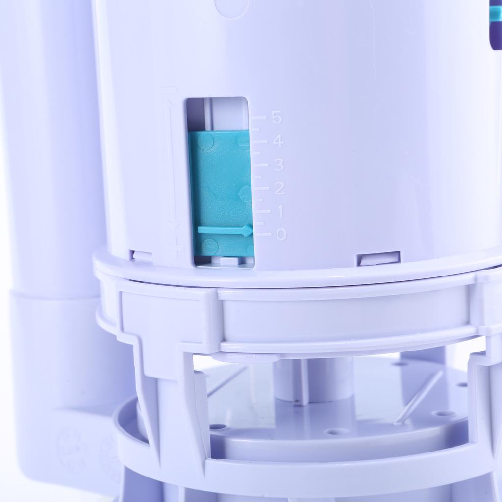 Комплект для модернизации унитаза с двойным смывом Регулируемый сменный бачок Современная система смыва для унитаза Конверсия Простая установка