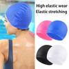 Silicone Swim Cap for Men Women Waterproof Bathing Cap To Keep Long Hair Dry Non-Slip Adult Swimming Caps for Swim Training Racing
