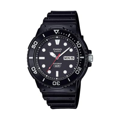 Мужские часы Casio Collection MRW-230HJ-1E1JF Черные | Официальная внутренняя модель