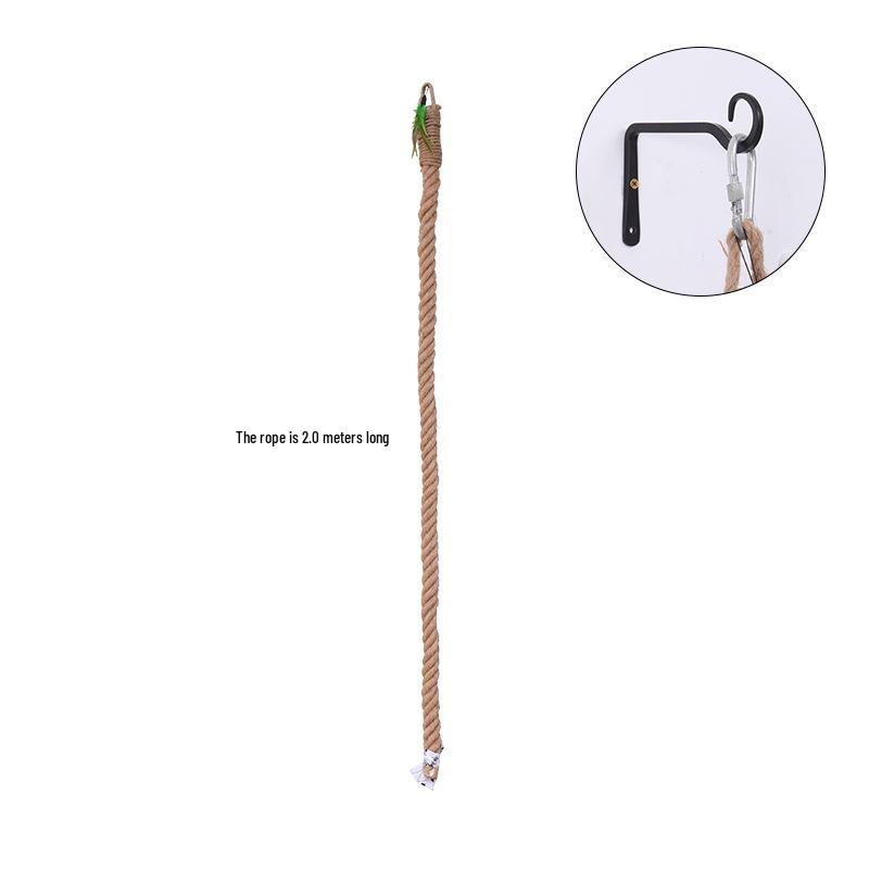 Всесезонное износостойкое дерево для кошек с утолщенным сизалевым канатом и когтеточкой