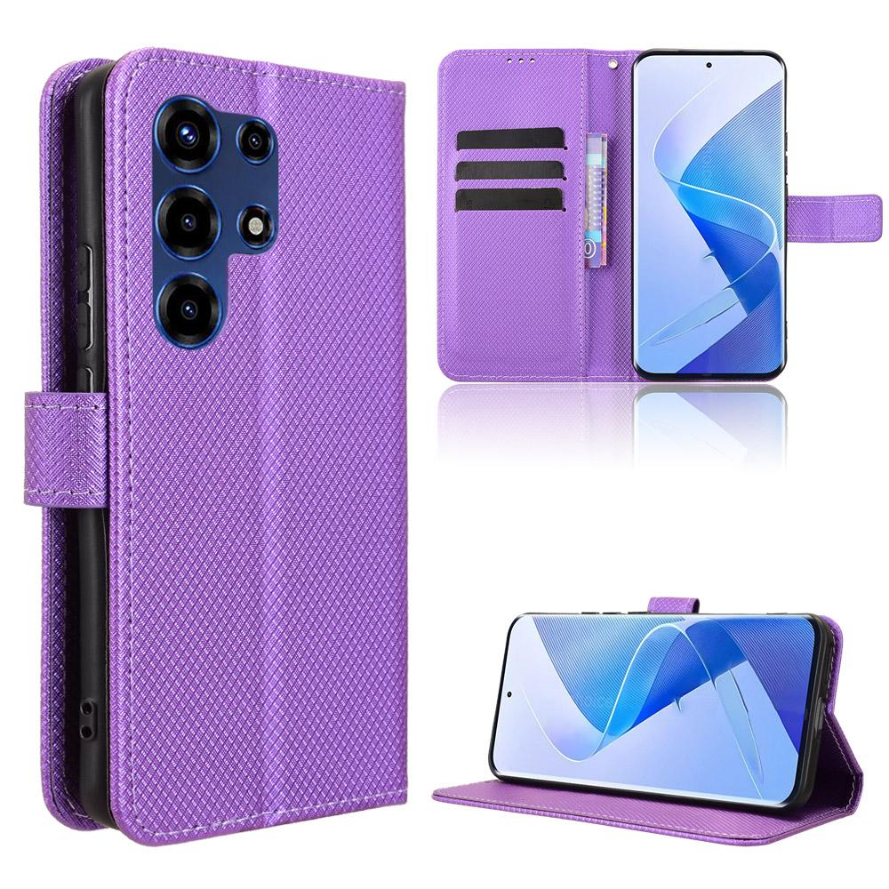 Flip Cases for Itel Super 26 Ultra / Itel S26 Ultra PU Leather Full-Body Protection Durable Phone Case