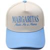 MARGARITAS Made Me a Mama Truck Driver Hat Embroidery Color Matching Baseball Cap for Men and Women