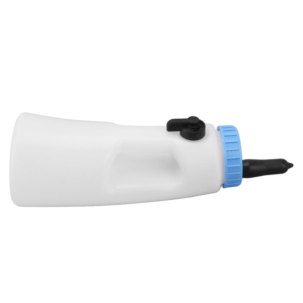 2,5 л вертикальная бутылочка для кормления телят с ручкой, прочная герметичная полиэтиленовая бутылочка для кормления телят для ягнят