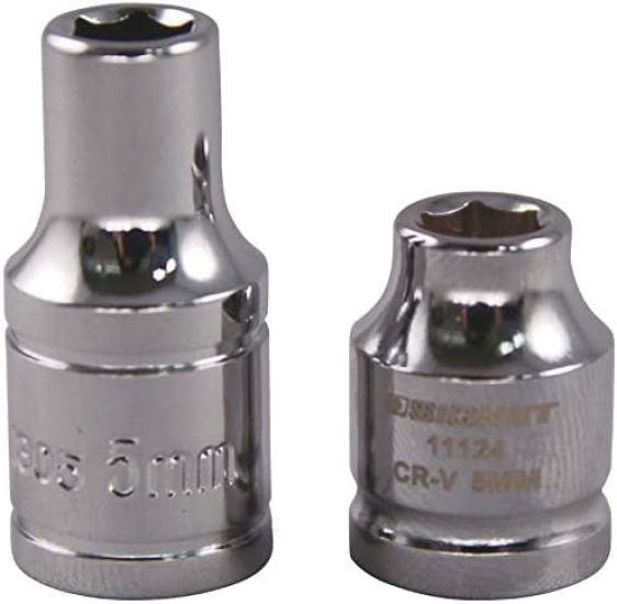 SIGNET 11121 DR Short Socket Bit Set 1/4" 31-Piece & (Hex)