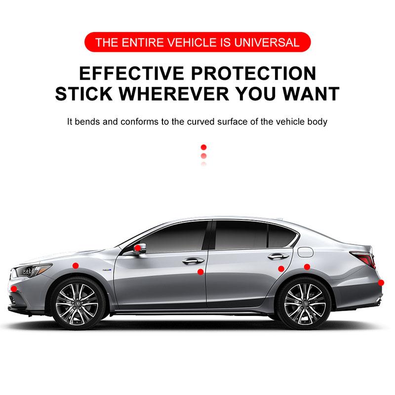 4 шт. Защитная полоса от столкновений для дверей автомобиля, наклейка для защиты зеркал заднего вида для BMW F30 F01 F10 F35 F15 F16 F18 E39 E46 E90 E36 E60