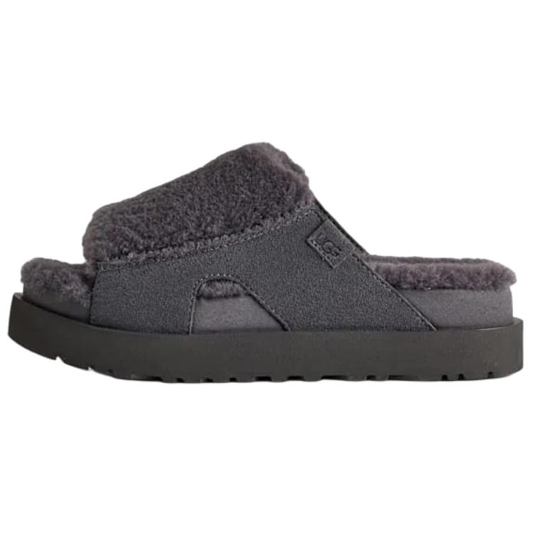 UGG Bayonna Теплые и удобные шлепанцы Женская обувь Серый 1174551-OBS