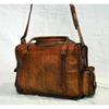 Womens Genuine Leather Shoulder Bag Brown Camera Satchel Briefcase Crossbody Bag