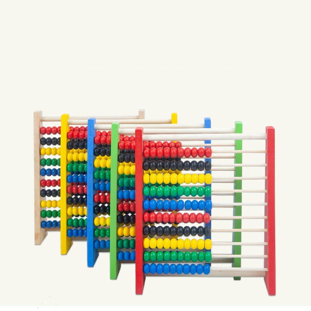 Hobbies Learning Toy Educational Wooden Abacus Counting Calculation Bead Intelligence Development
