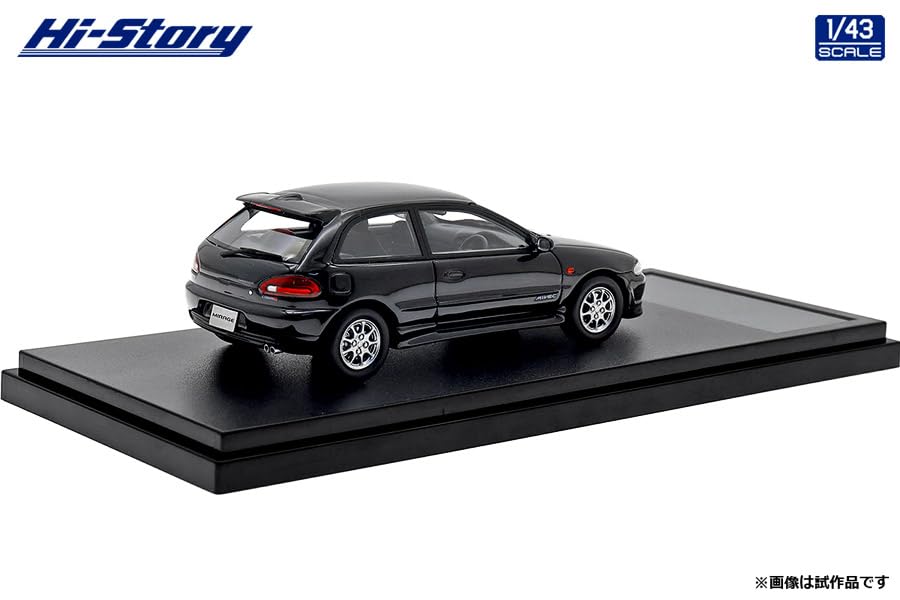 INTERALLIED Hi Story Mitsubishi MIRAGE Pyrenees Black Finished Product 1/43 CYBORG-R (1992)