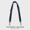 Adjustable 2.5cm Solid Color Canvas Crossbody Bag Strap Replacement