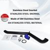 Stainless Steel Raised Air Intake Snorkel for Toyota Land Cruiser 79 Series / FJ79 2007 Onwards