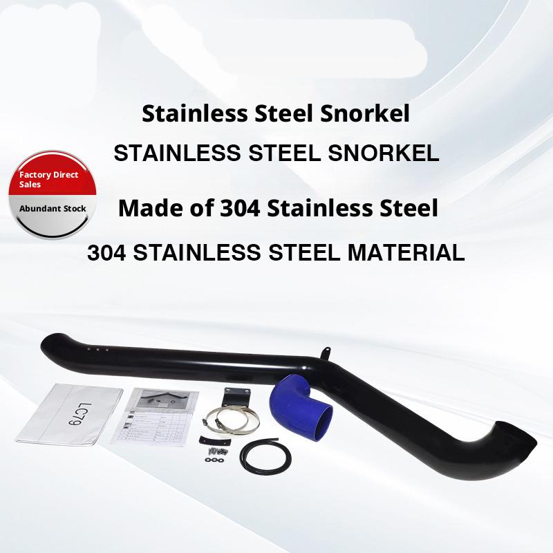 Stainless Steel Raised Air Intake Snorkel for Toyota Land Cruiser 79 Series / FJ79 2007 Onwards