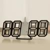 Настольные 3D LED цифровые часы для кемпинга на открытом воздухе, светящиеся модные часы, многофункциональные креативные электронные часы с USB-подключением