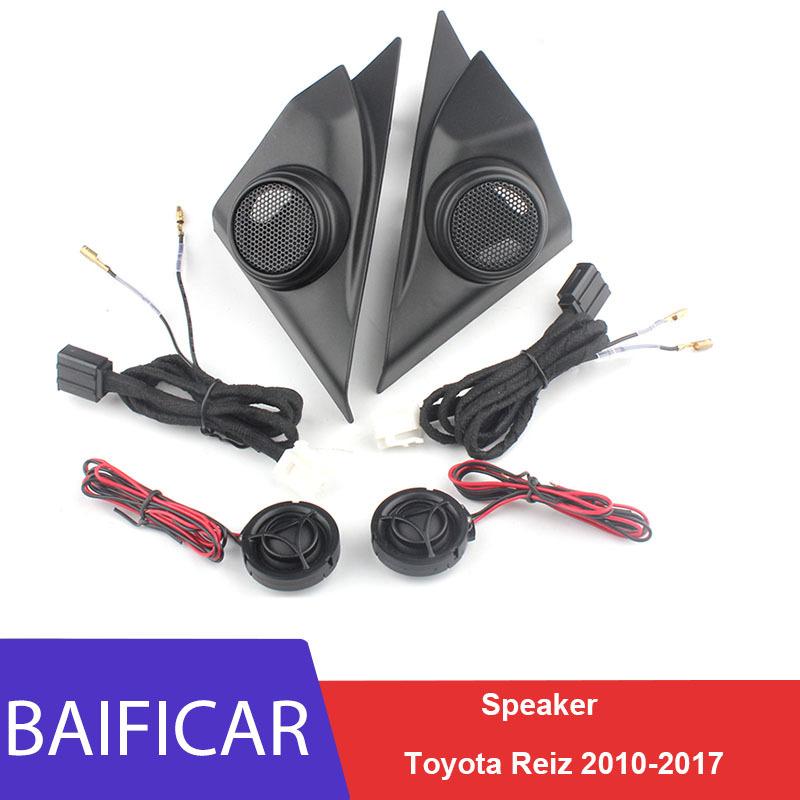 Baificar Совершенно новые динамики с треугольной головкой Автомобильная аудиосистема Твитер-рупор для дверной отделки Для Toyota Reiz 2010-2017
